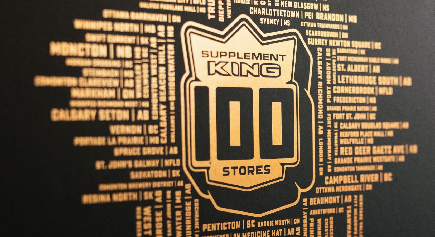 Supplement King's Remarkable Journey 100 Canadian Stores and Counting
