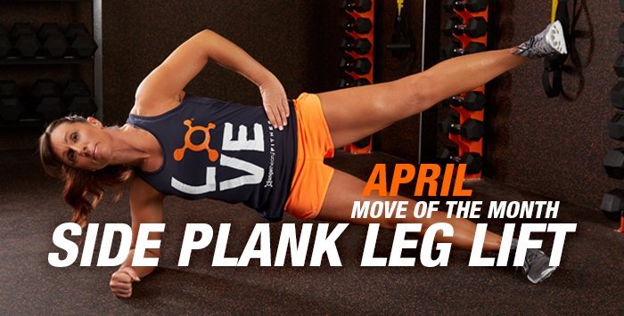 April Move of the Month - Side Plank - insidefitnessmag.com