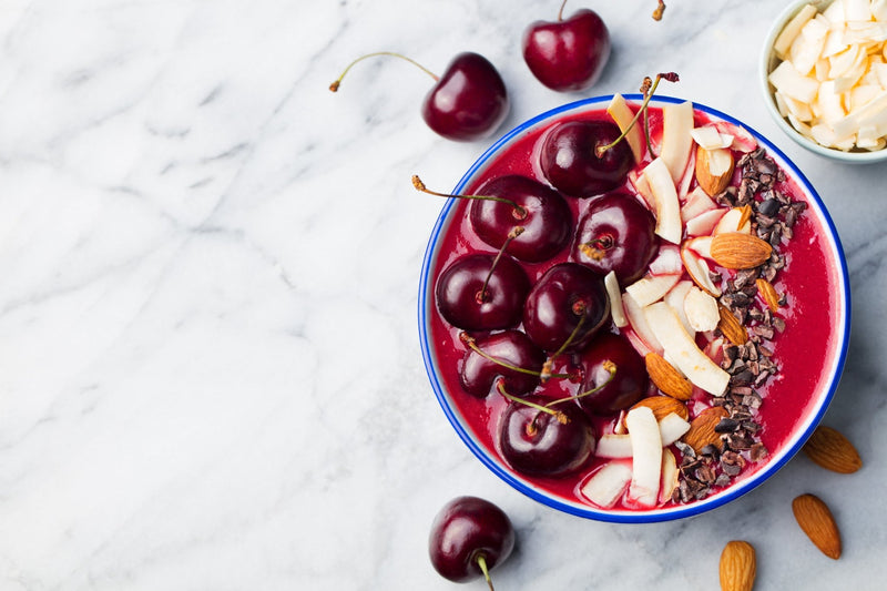 Dark Cherry Smoothie Bowl - insidefitnessmag.com