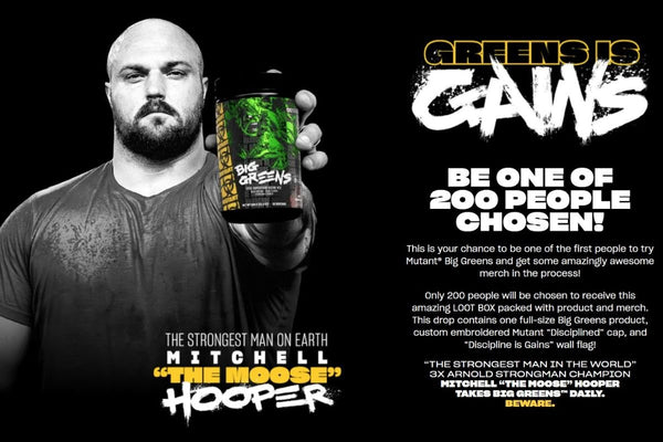 EARLY ACCESS: MUTANT® BIG GREENS™ LOOT DROP IS HERE - insidefitnessmag.com