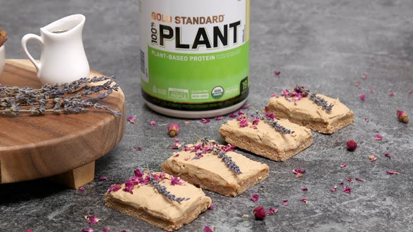 Gold Standard 100% Plant Vanilla No-Bake Protein Bar - insidefitnessmag.com