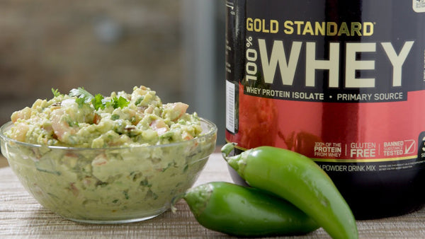 Gold Standard 100% Whey - Protein Guac Recipe - insidefitnessmag.com