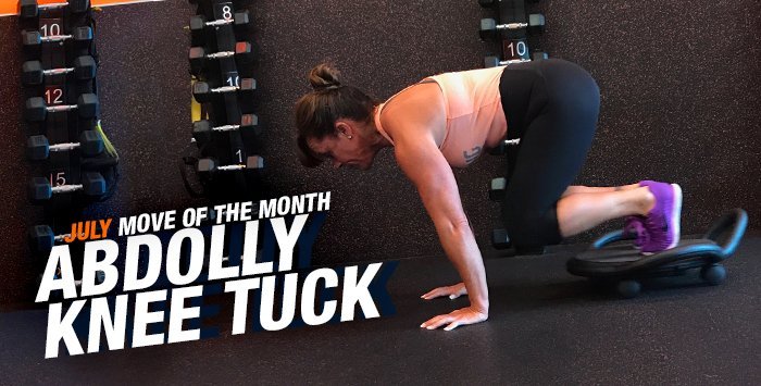 July Move of the Month – AbDolly Knee Tuck - insidefitnessmag.com