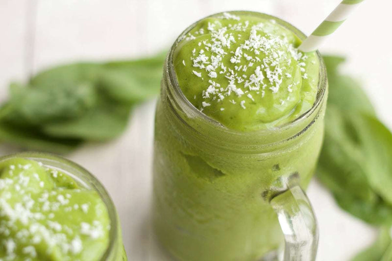 Mint Green Tea Smoothie - insidefitnessmag.com