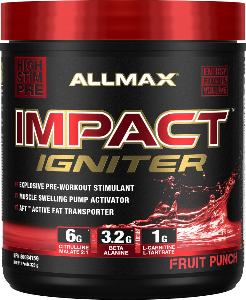 Product Alert: AllMax Nutrition IMPACT Igniter - insidefitnessmag.com