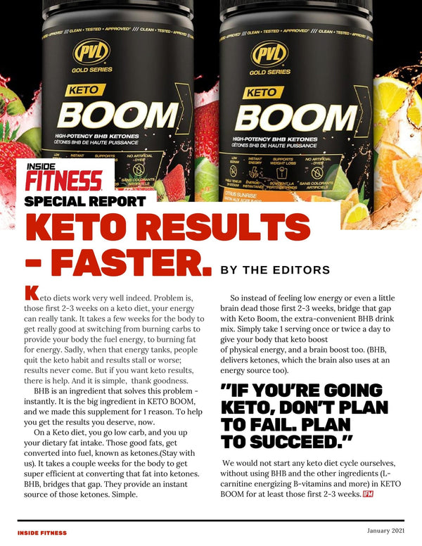 Special Report: Keto Result - Faster - insidefitnessmag.com