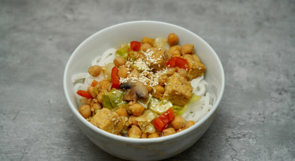 The Best Vegan Rice Noodle Bowl - insidefitnessmag.com