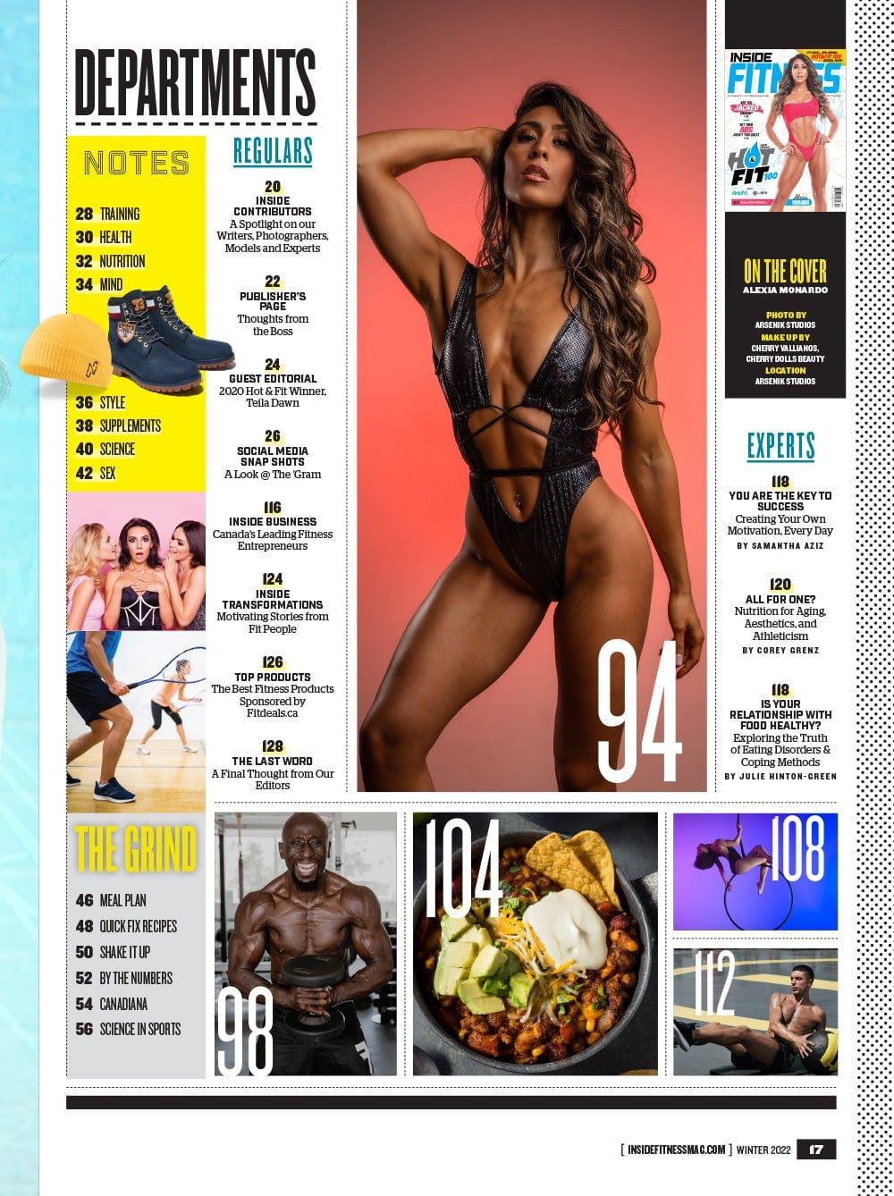 Inside Fitness Magazine - Issue #96 - insidefitnessmag.com